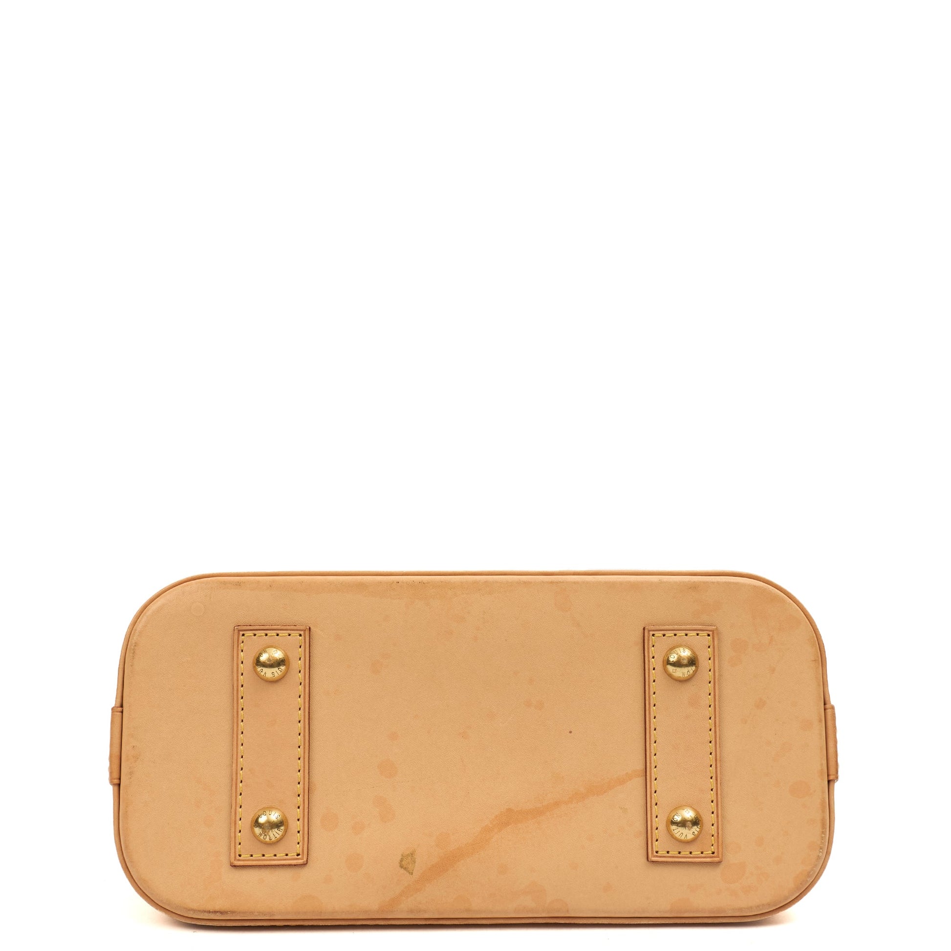 Louis Vuitton Cross Body Alma BB in Monogram, Canvas — Detail View