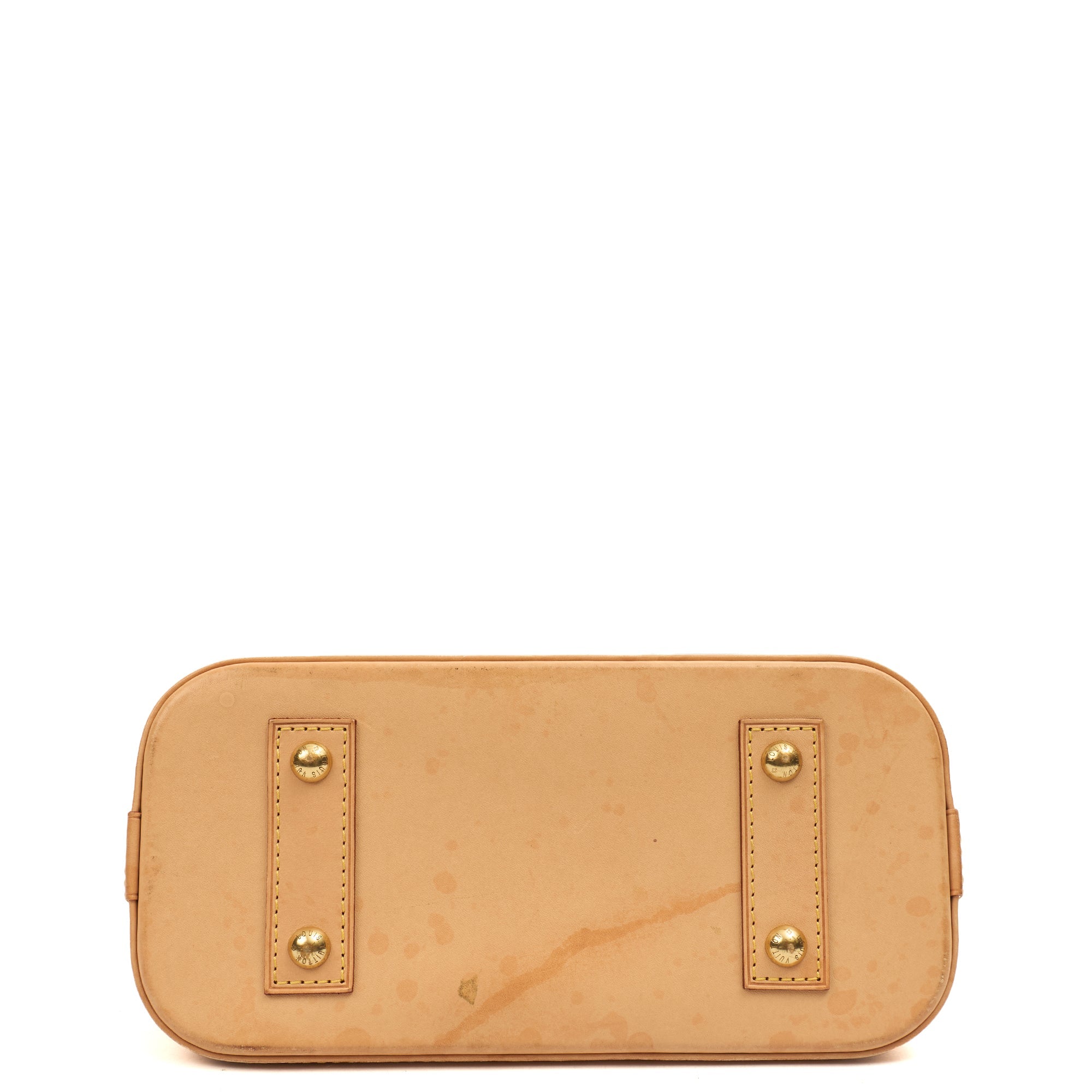 Louis Vuitton Cross Body Alma BB in Monogram, Canvas — Detail View