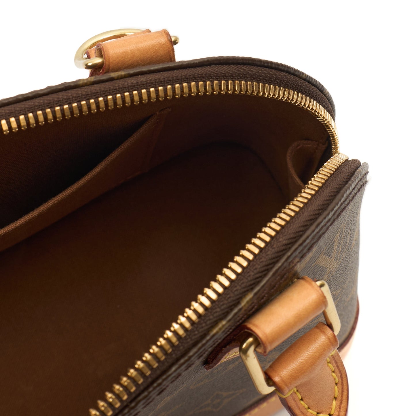 Louis Vuitton Cross Body Alma BB in Monogram, Canvas — Alternate View 8
