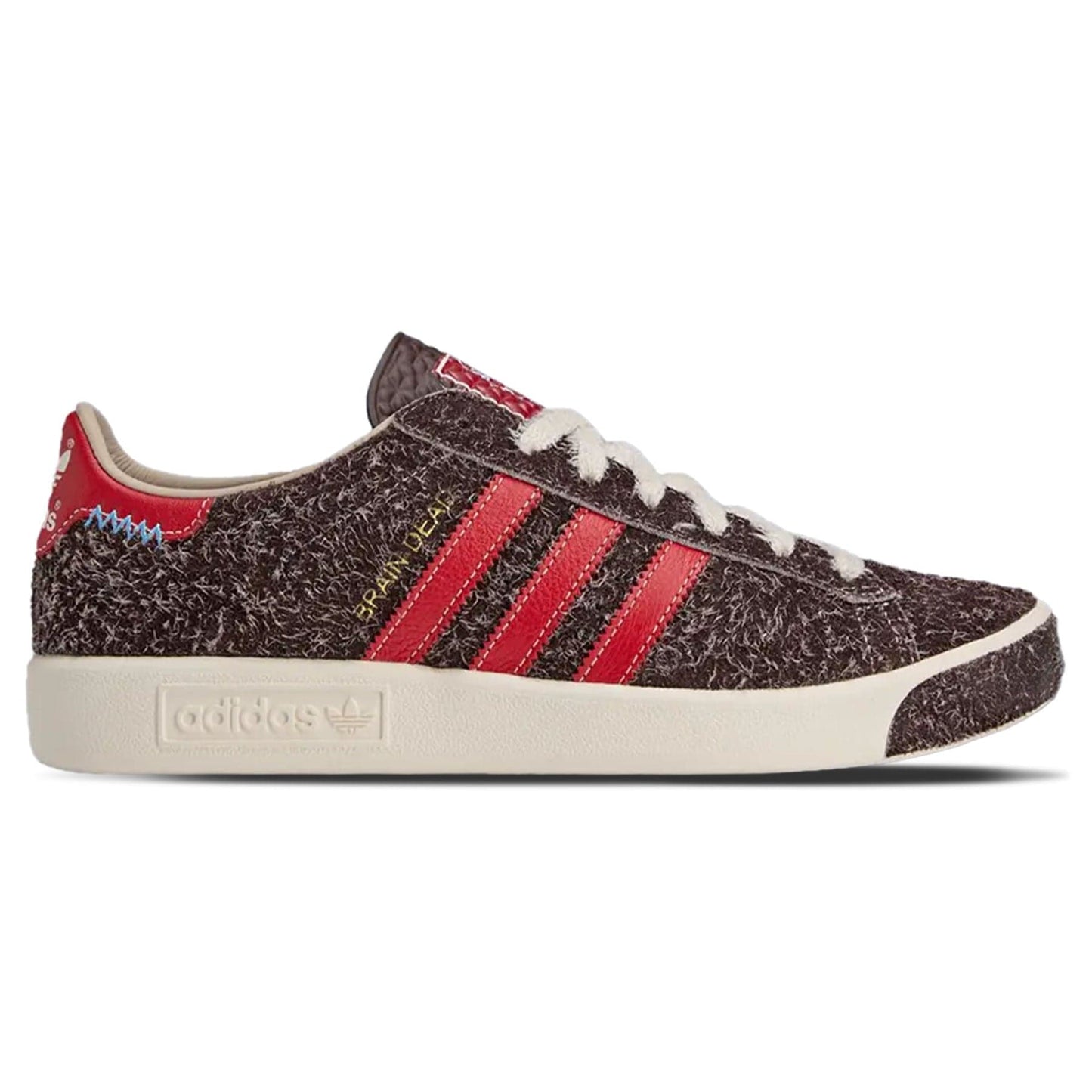 Brain Dead x adidas Forest Hills 'Shadow Brown' — UK 3.5 | EU 36 | US 4 — Side View