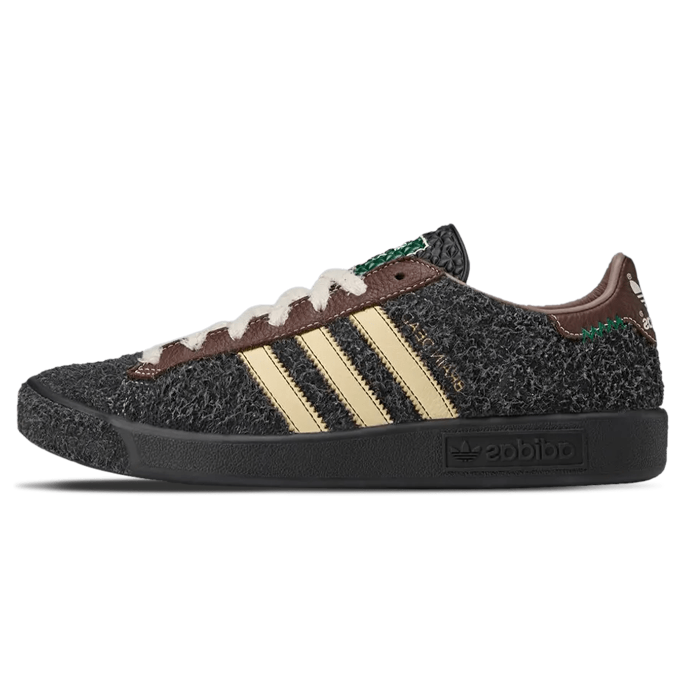 Brain Dead x adidas Forest Hills 'Black' — UK 3.5 | EU 36 | US 4 — Front View