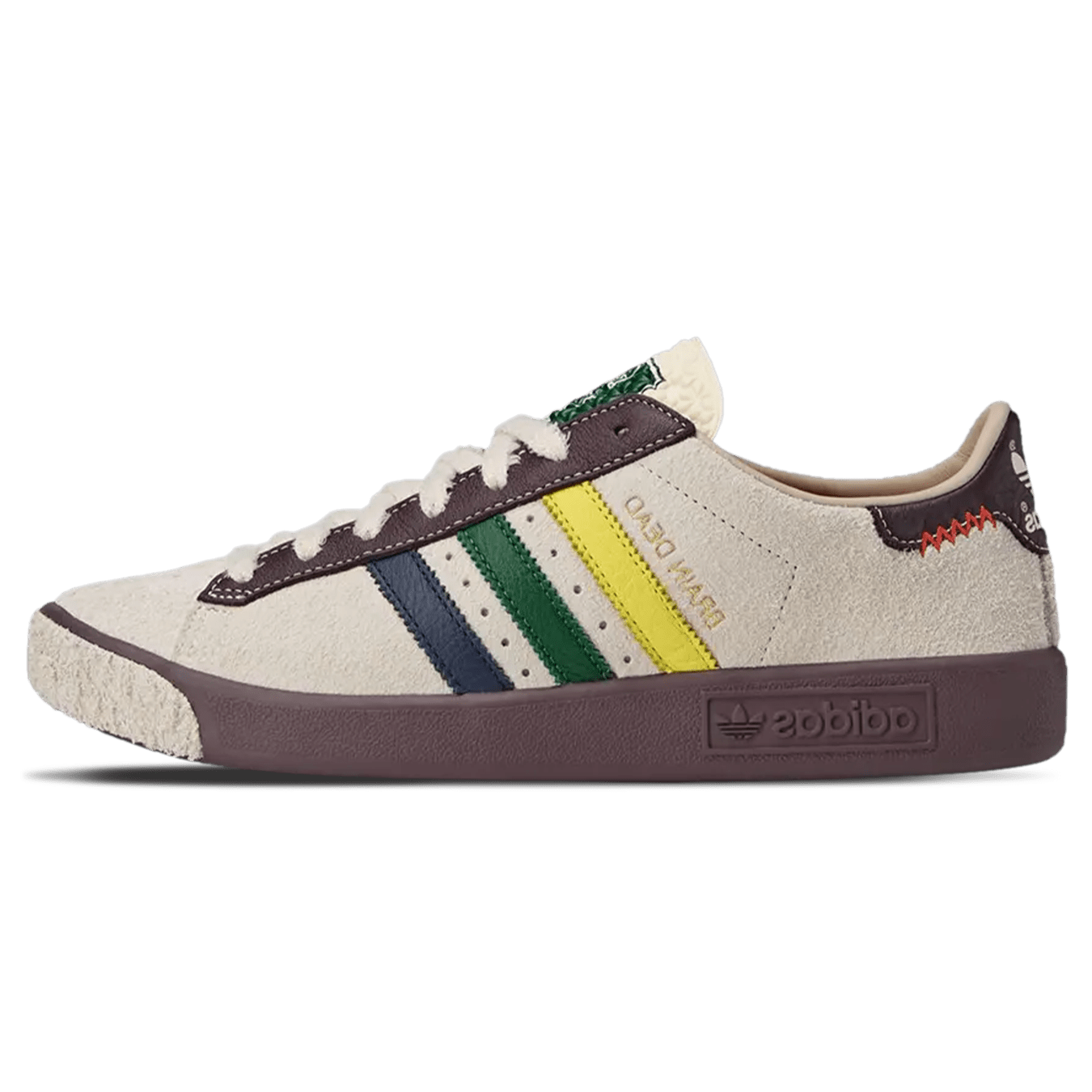 Brain Dead x adidas Forest Hills 'Cream White' — UK 3.5 | EU 36 | US 4 — Front View