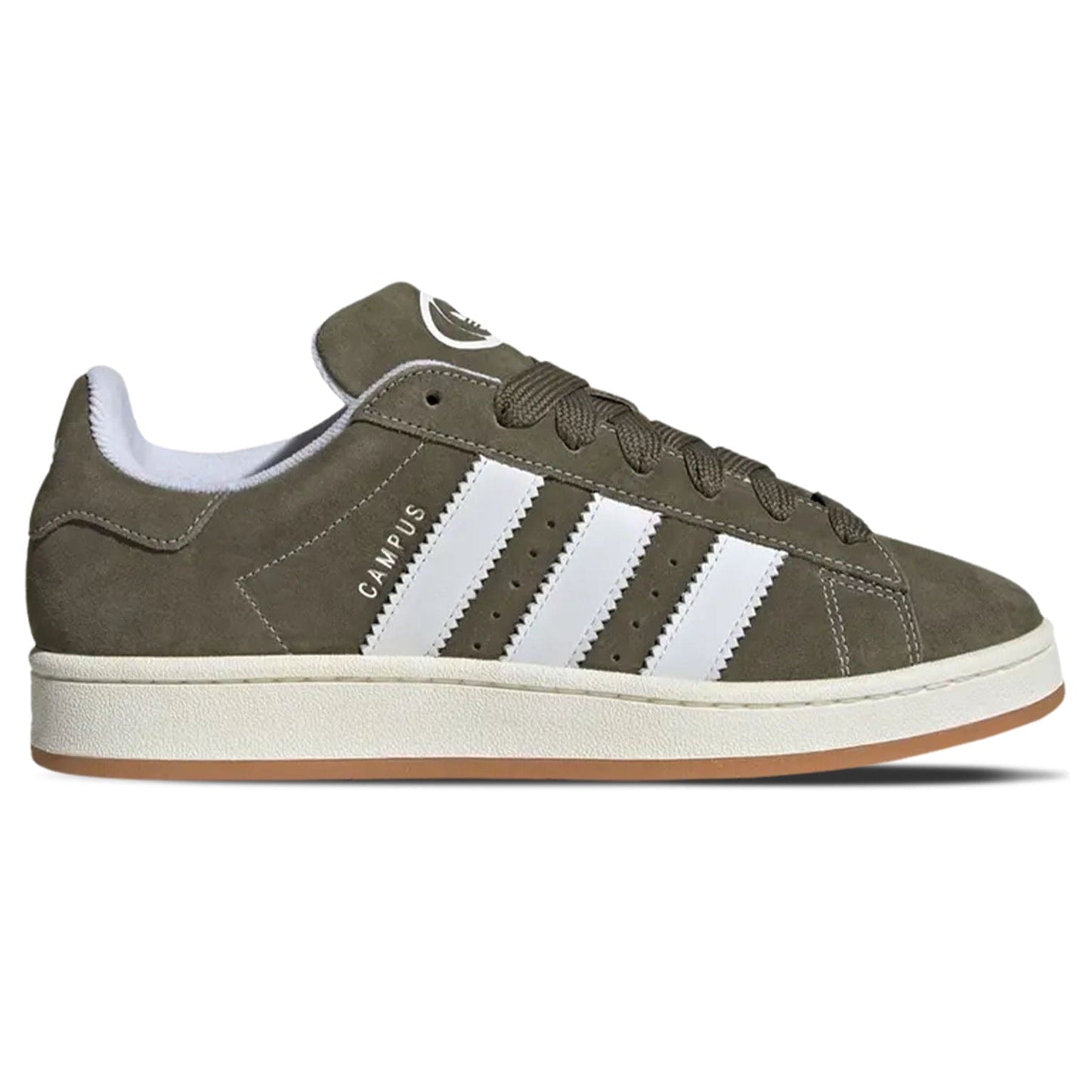 adidas Campus 00s 'Olive Strata Gum' — UK 3.5 | EU 36 | US 4 — Side View