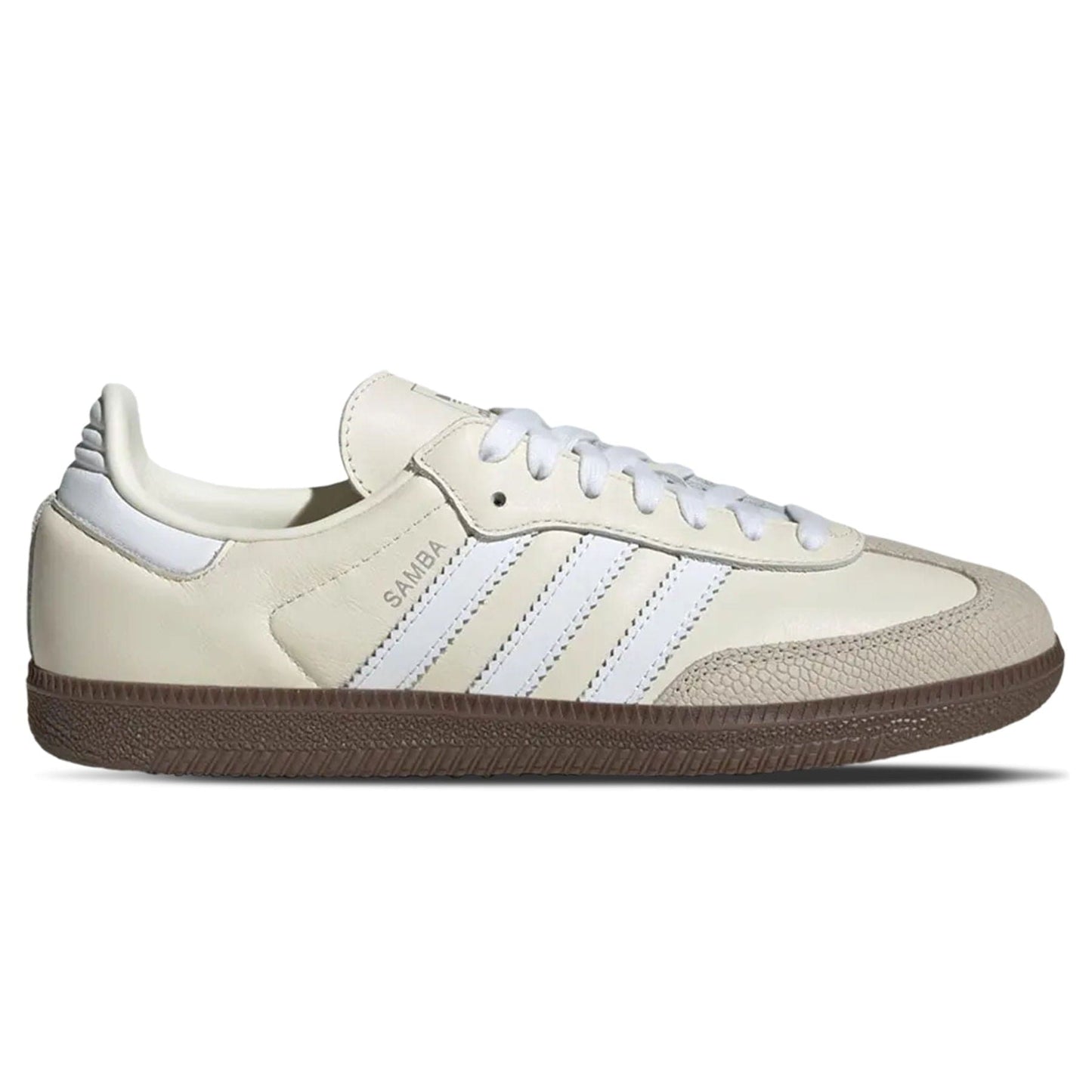 Adidas Samba OG Wmns 'Off White Alumina Snakeskin' — UK 3.5 | EU 36 | US 5.5 — Side View