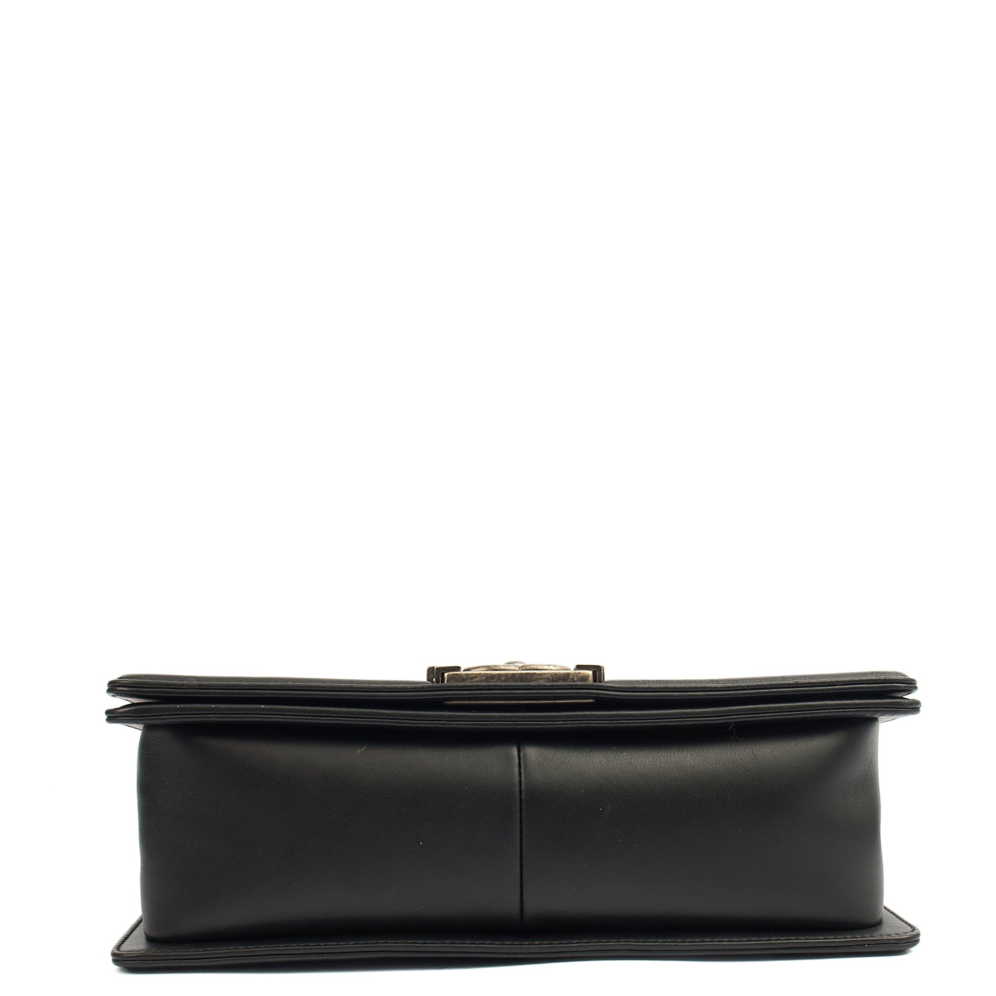 Chanel Cross Body Boy - Medium in Black, Calfskin Leather — Alternate View 25