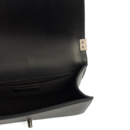 Chanel Cross Body Boy - Medium in Black, Calfskin Leather — Alternate View 20