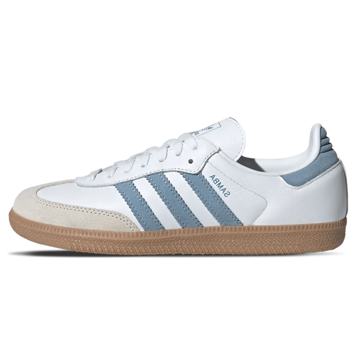 adidas Samba OG Wmns 'White Ash Blue Gum' — UK 3.5 | EU 36 | US 5.5 — Front View
