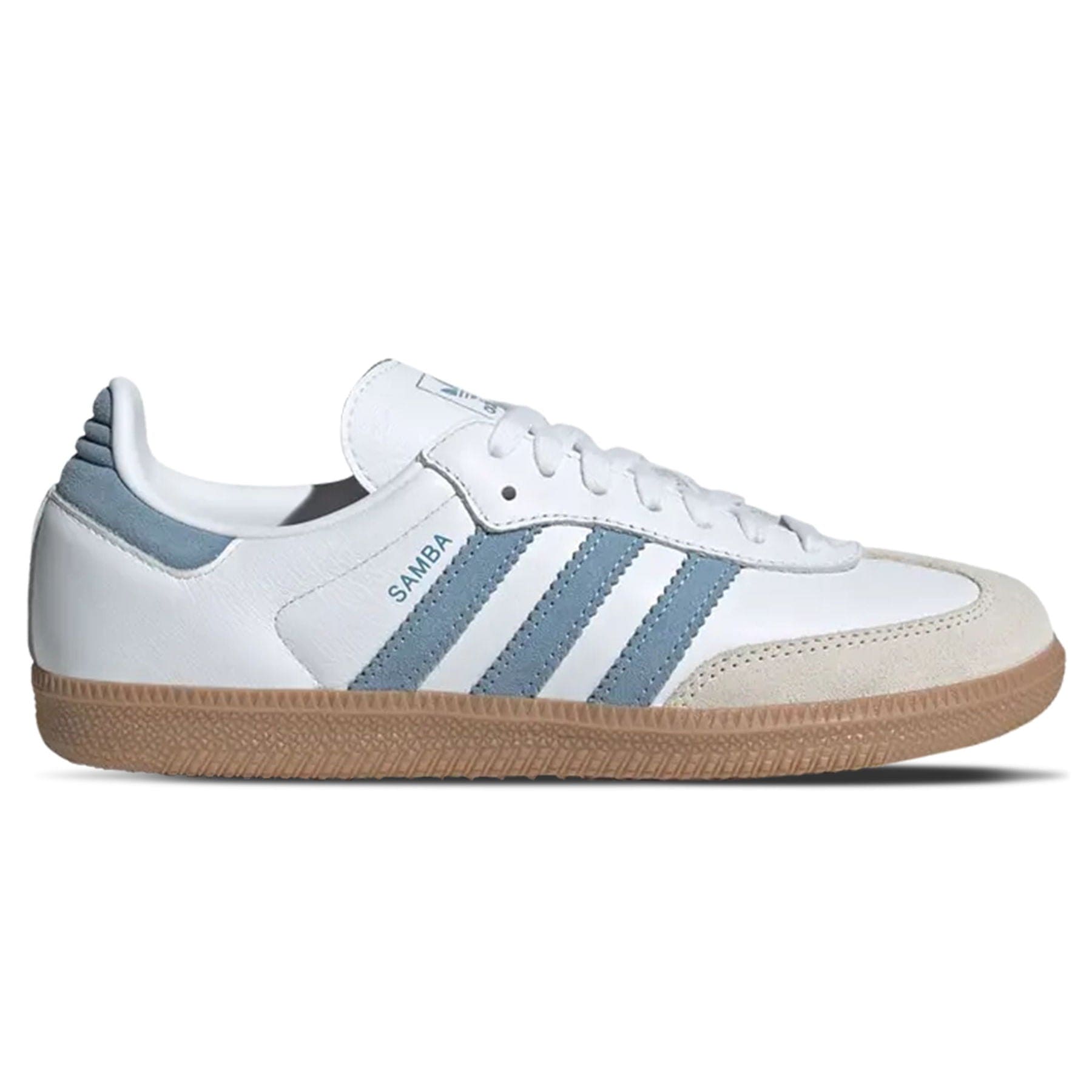 adidas Samba OG Wmns 'White Ash Blue Gum' — UK 3.5 | EU 36 | US 5.5 — Side View