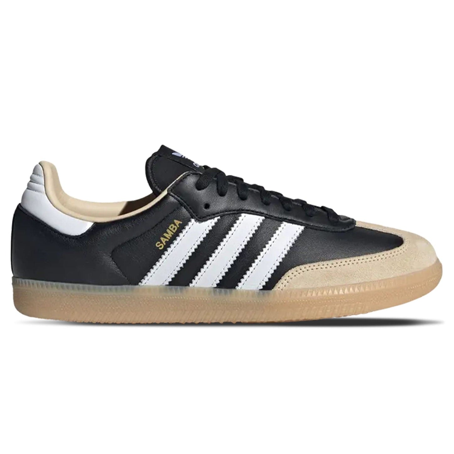 adidas Samba OG 'Black White Gum' — UK 3.5 | EU 36 | US 4 — Side View