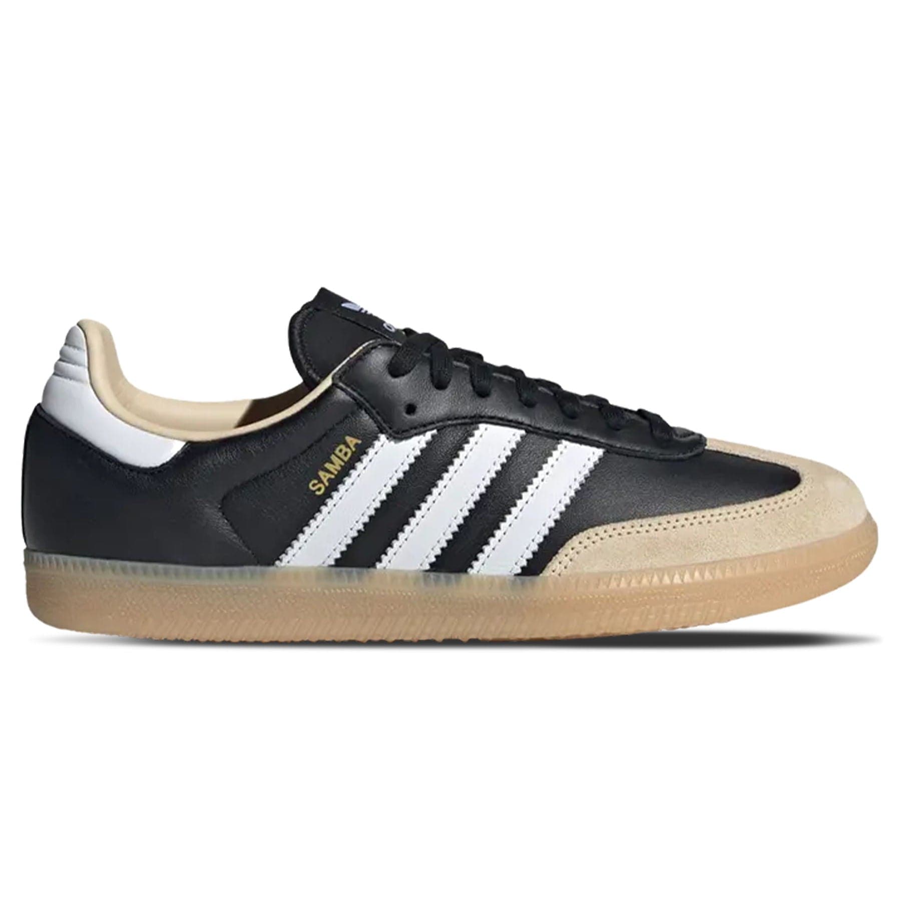 adidas Samba OG 'Black White Gum' — UK 3.5 | EU 36 | US 4 — Side View