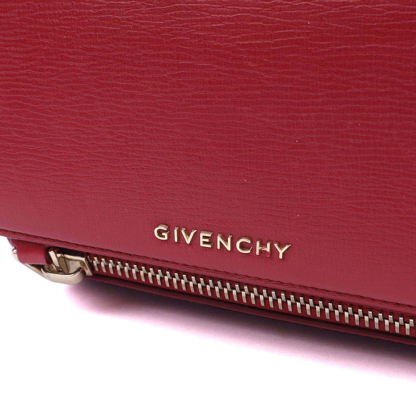 Givenchy Cross Body Pandora - Mini in Red, Leather — Lifestyle View