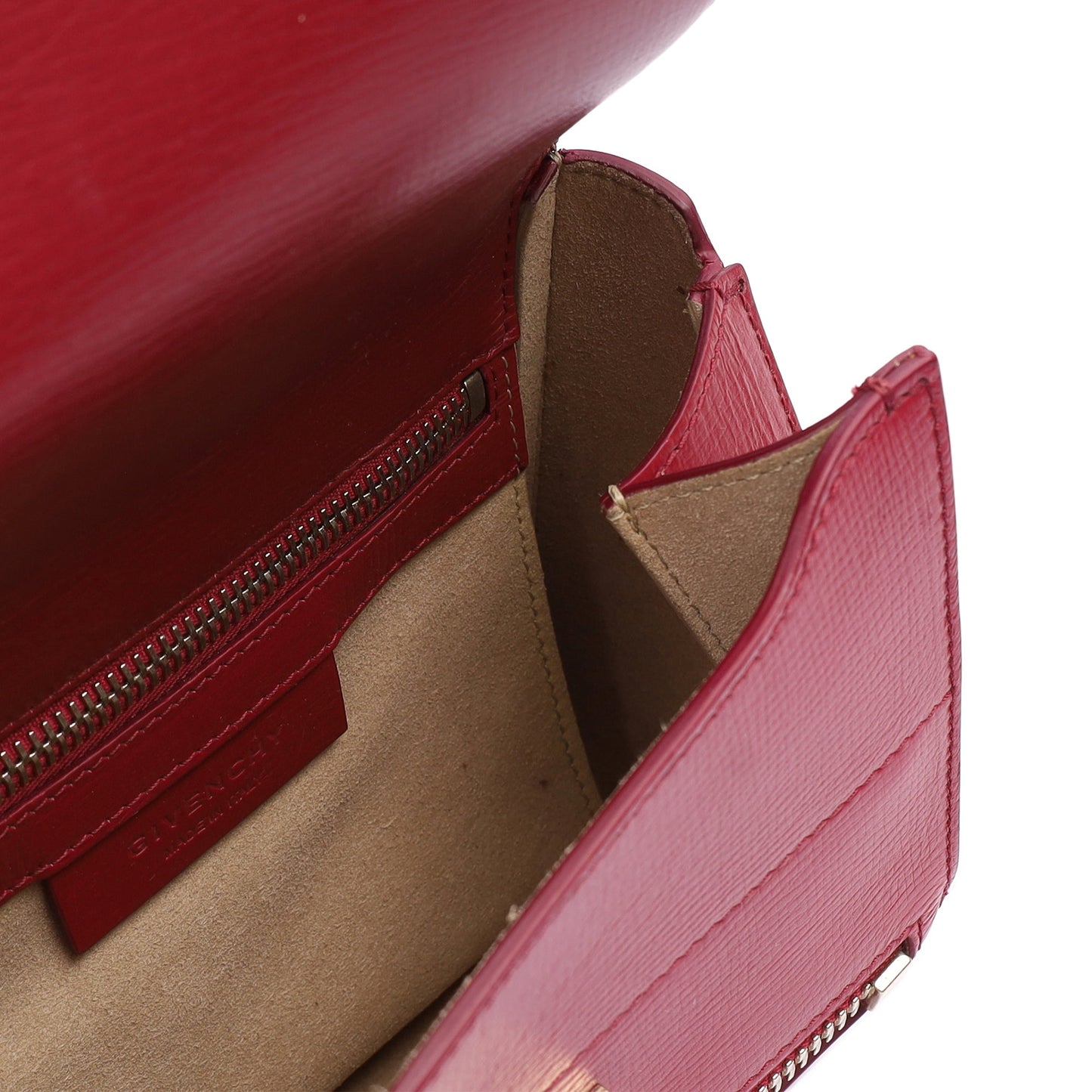 Givenchy Cross Body Pandora - Mini in Red, Leather — Alternate View 17