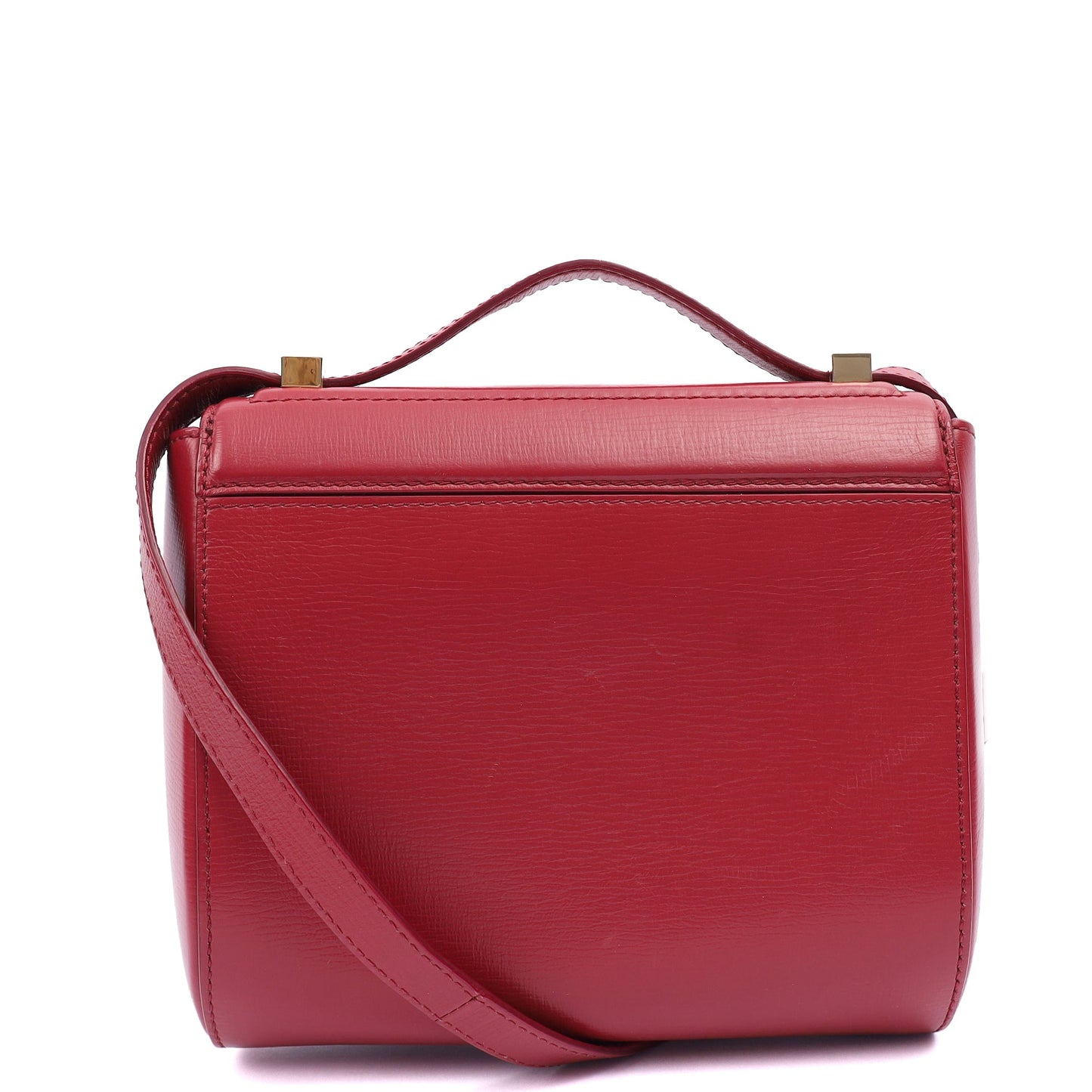 Givenchy Cross Body Pandora - Mini in Red, Leather — Back View
