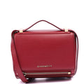 Givenchy Cross Body Pandora - Mini in Red, Leather — Front View