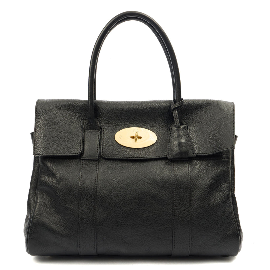 Mulberry Tote Bayswater Heritage in Black, Leather — Alternate View 7