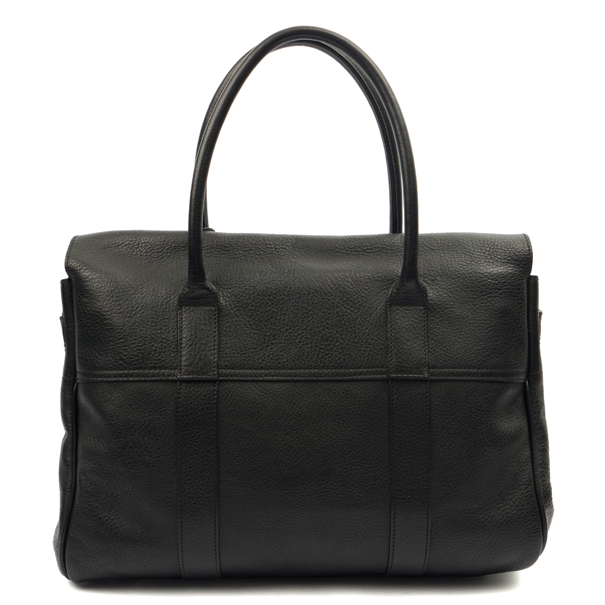 Mulberry Tote Bayswater Heritage in Black, Leather — Top View