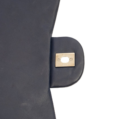 Chanel Shoulder Bag Classic Single Flap - Maxi in Blue, Lambskin Leather CTR — Alternate View 8