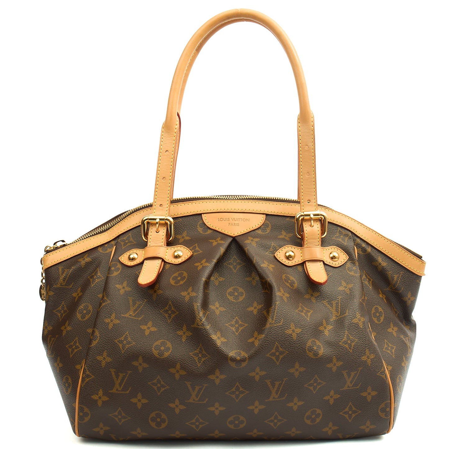Louis Vuitton Shoulder Bag Tivoli GM in Monogram, Canvas — Front View