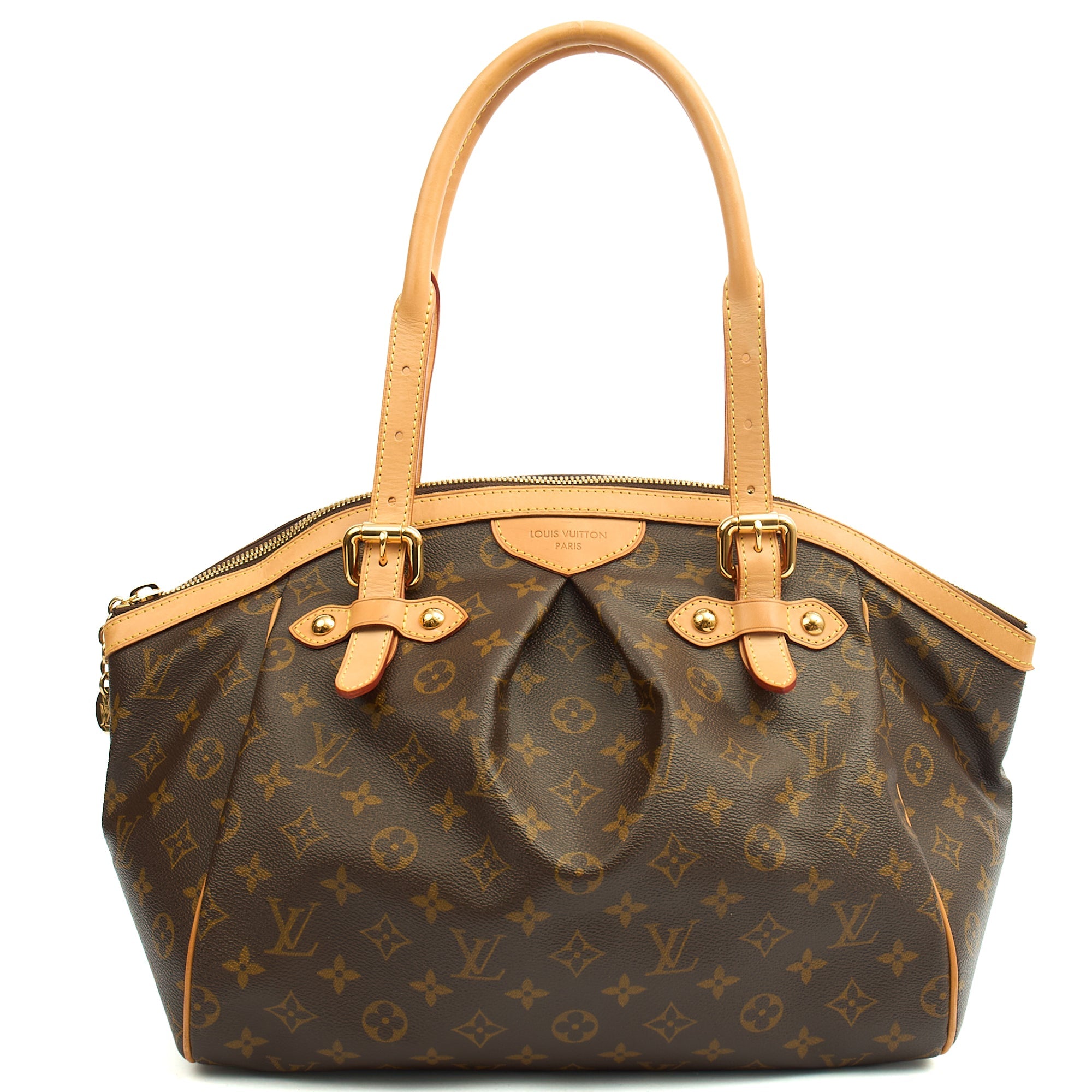 Louis Vuitton Shoulder Bag Tivoli GM in Monogram, Canvas — Front View