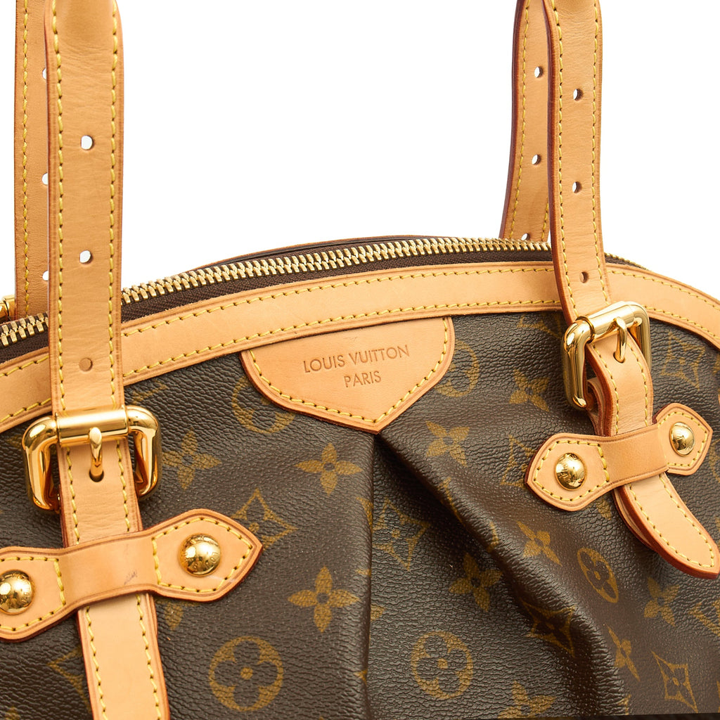 Louis Vuitton Shoulder Bag Tivoli GM in Monogram, Canvas — Lifestyle View