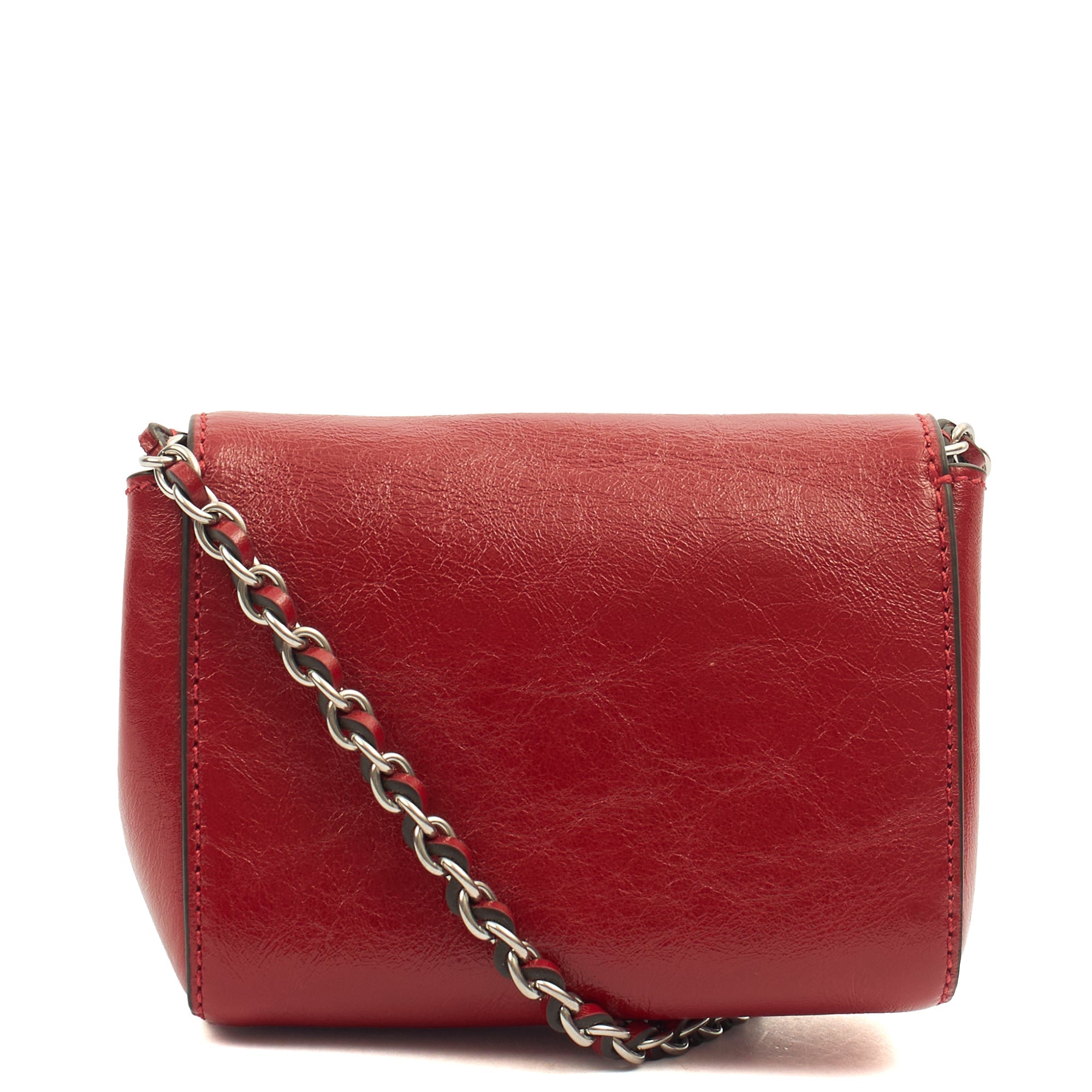 Mulberry Mini Bag Lily - Mini in Lancaster Red, Leather — Alternate View 15