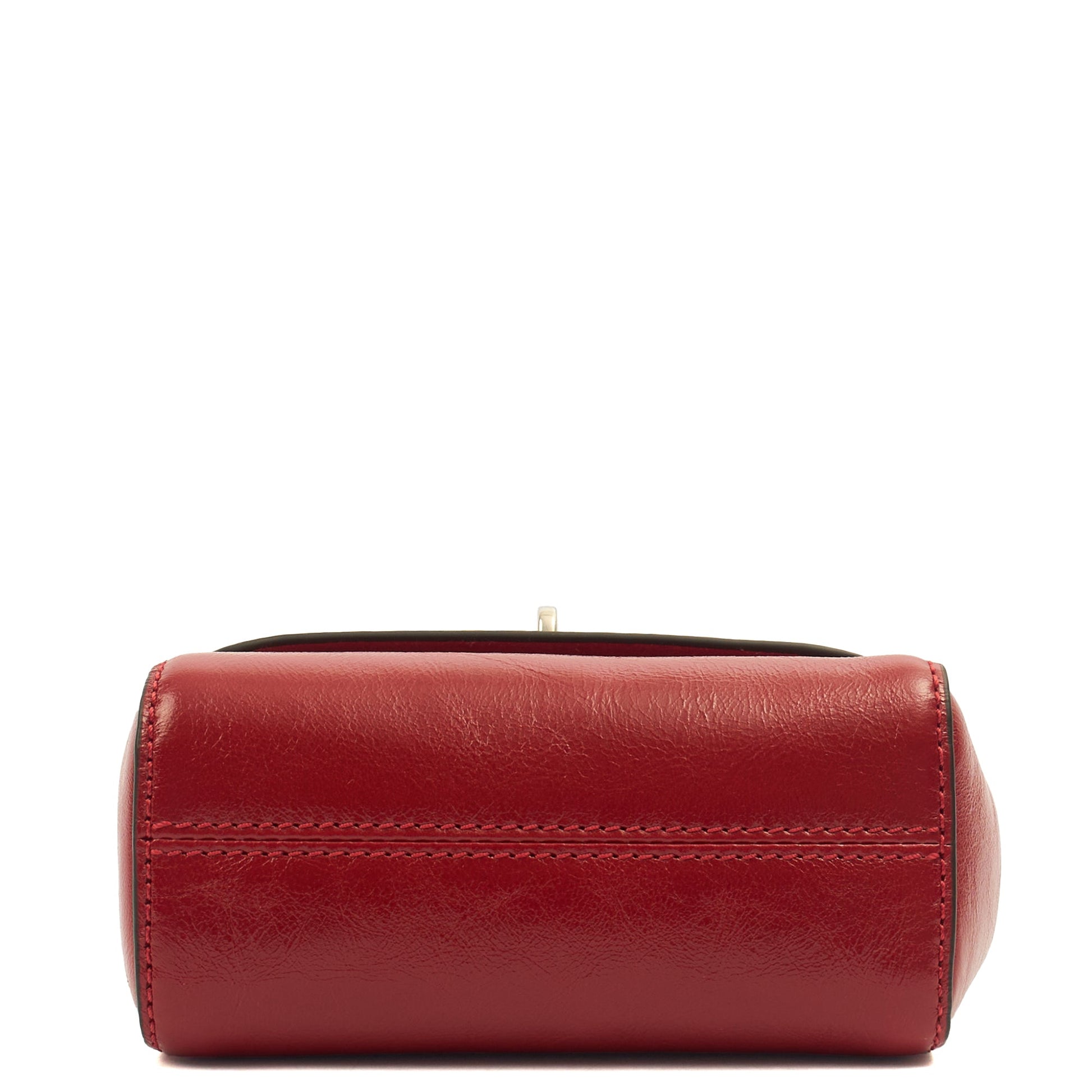Mulberry Mini Bag Lily - Mini in Lancaster Red, Leather — Top View