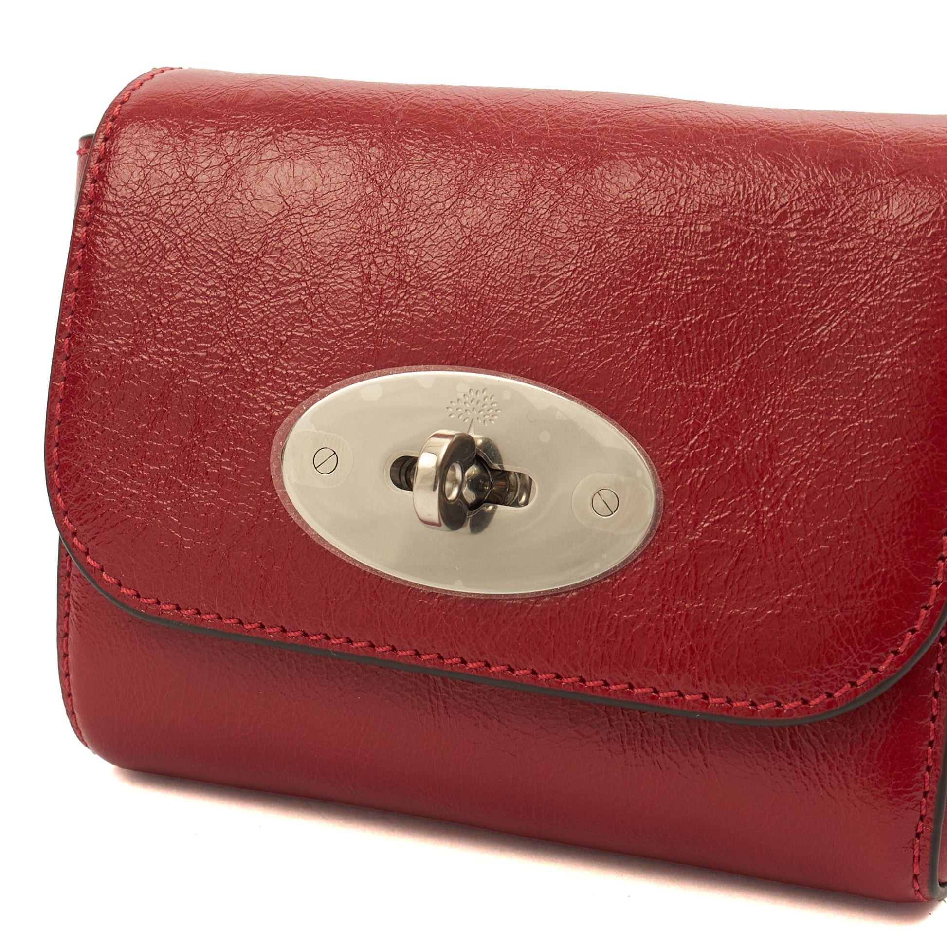 Mulberry Mini Bag Lily - Mini in Lancaster Red, Leather — Lifestyle View