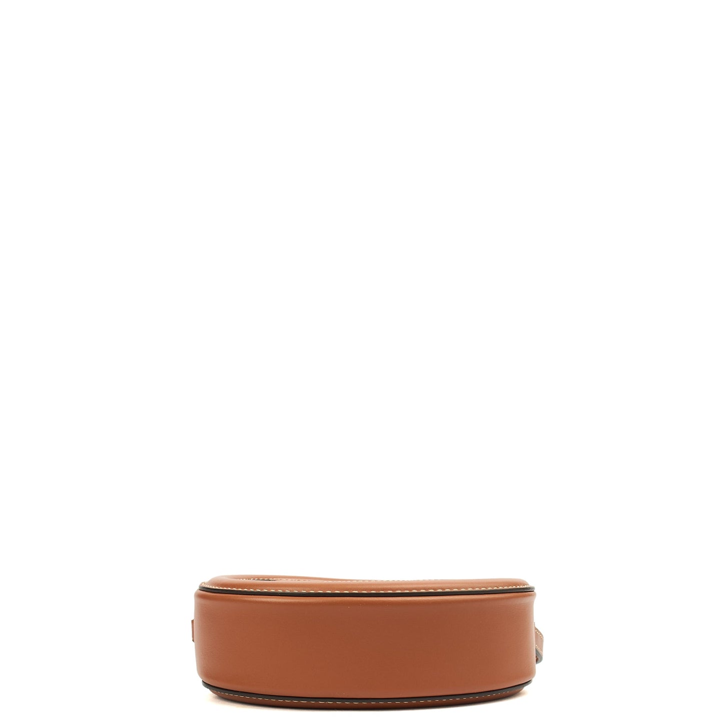 Celine Cross Body Triomphe Oval Crossbody in Brown, Box Calfskin — Alternate View 18