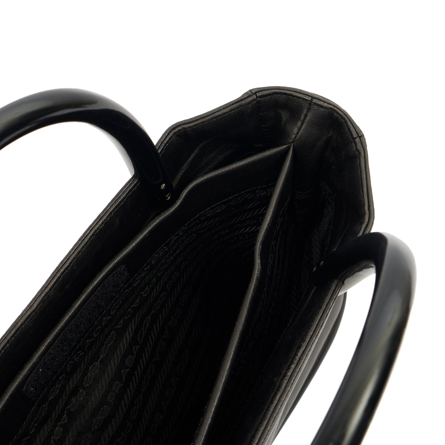 Prada Tote Tote in Black, Calfskin — Alternate View 17