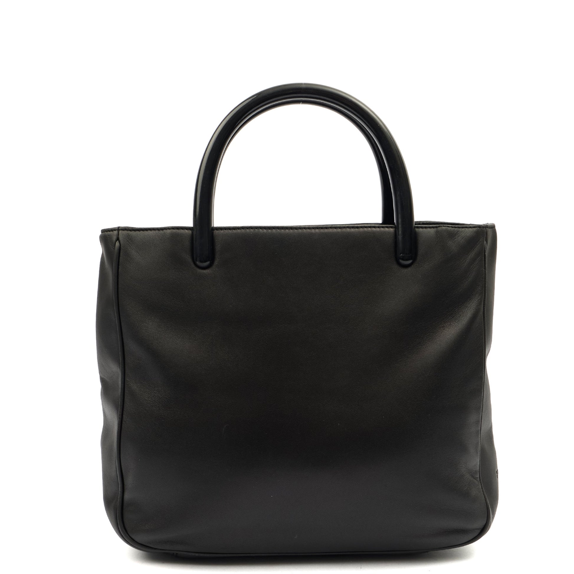 Prada Tote Tote in Black, Calfskin — Alternate View 9