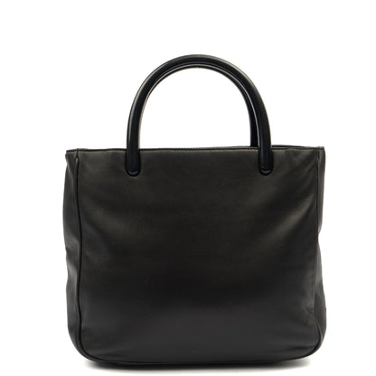 Prada Tote Tote in Black, Calfskin — Alternate View 9