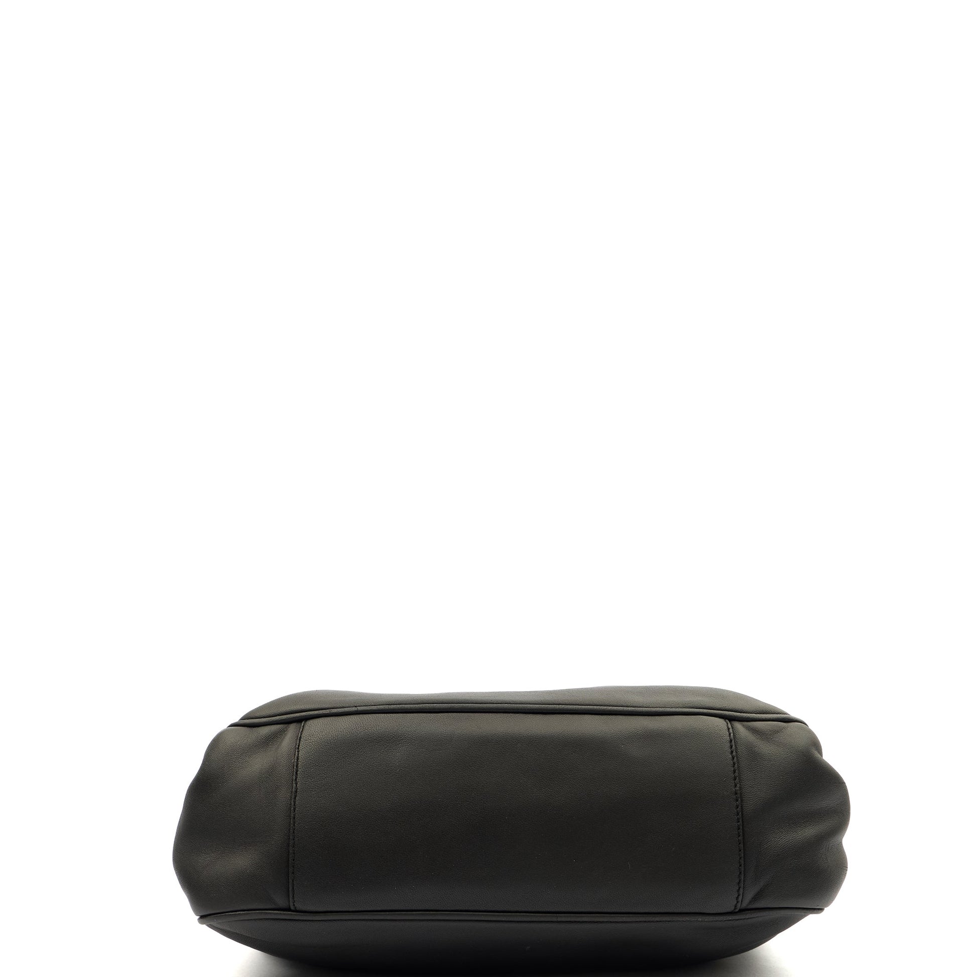 Prada Tote Tote in Black, Calfskin — Top View