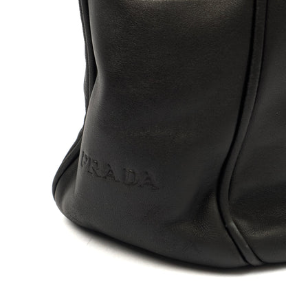 Prada Tote Tote in Black, Calfskin — Lifestyle View