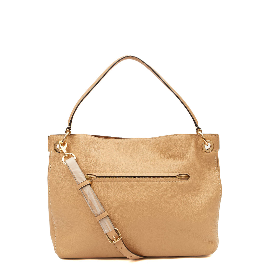 Coach Shoulder Bag Mira Shoulder Bag in Neutral, Leather — Alternate View 9