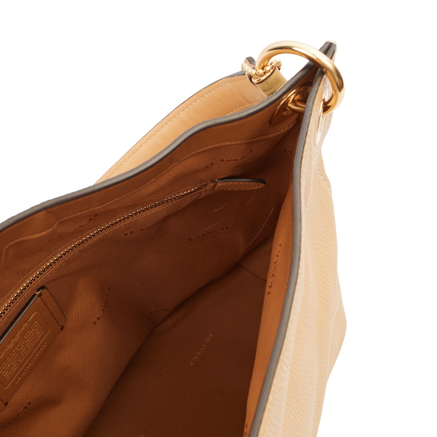 Coach Shoulder Bag Mira Shoulder Bag in Neutral, Leather — Alternate View 11