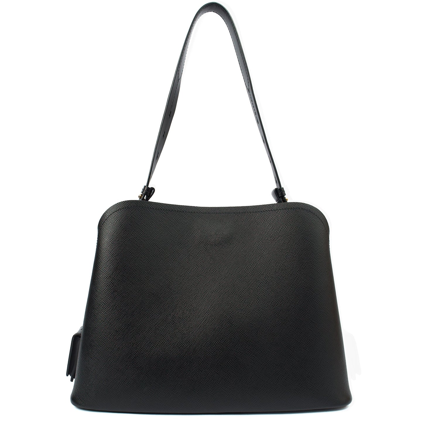 Prada Tote Lux Tote in Black, Saffiano Leather — Alternate View 10