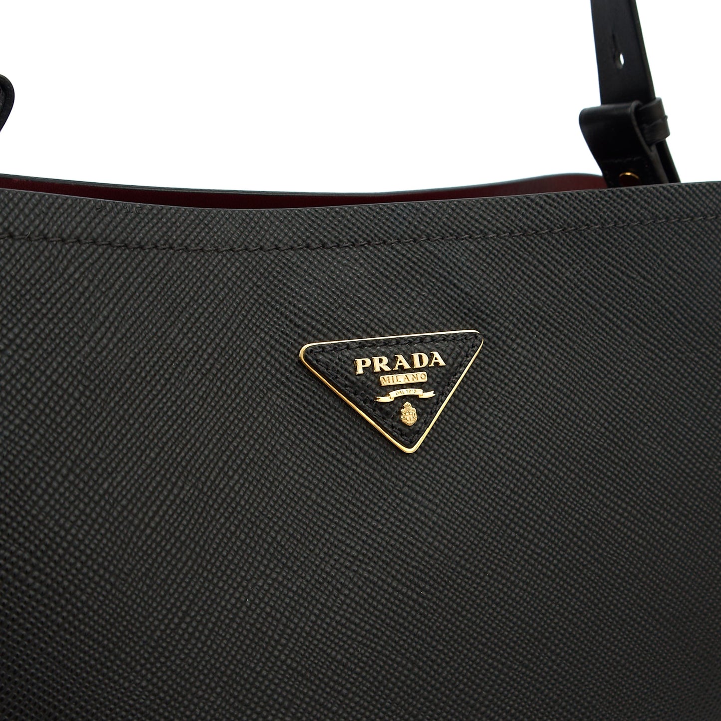 Prada Tote Lux Tote in Black, Saffiano Leather — Alternate View 12