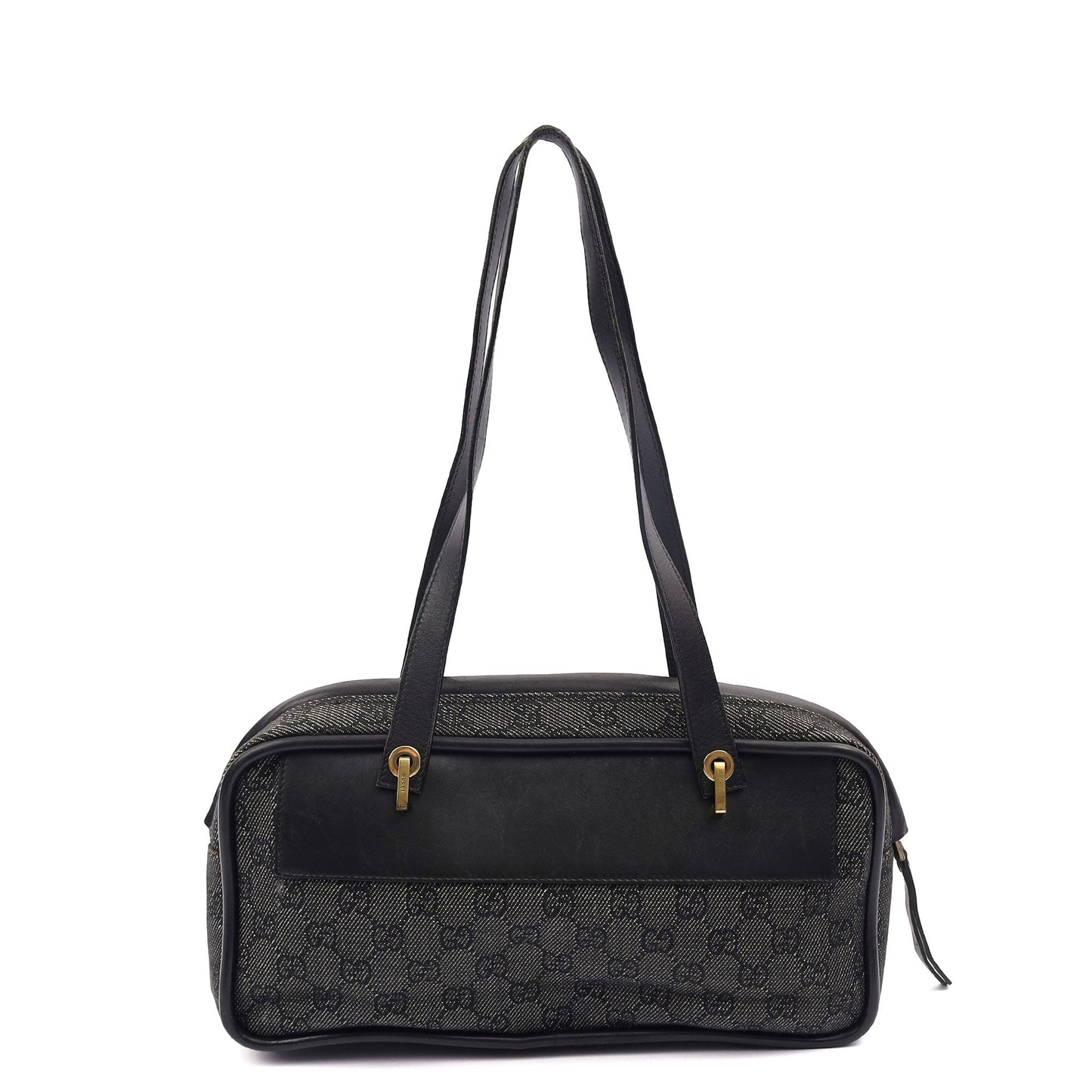 Gucci Shoulder Bag Shoulder Bag in Night Courrier GG Supreme, Canvas — Alternate View 9
