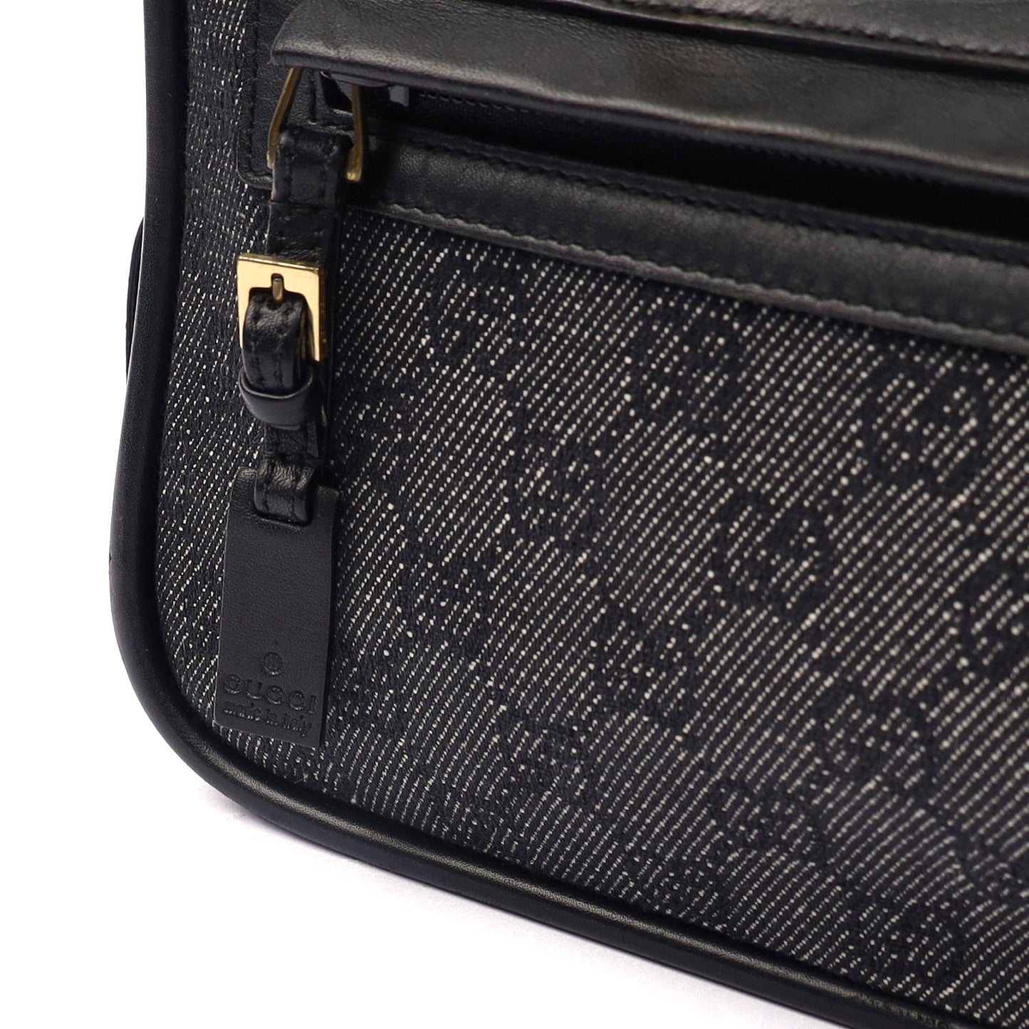 Gucci Shoulder Bag Shoulder Bag in Night Courrier GG Supreme, Canvas — Lifestyle View