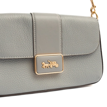 Coach Shoulder Bag Grace Shoulder Bag in Grey, Leather — Alternate View 15