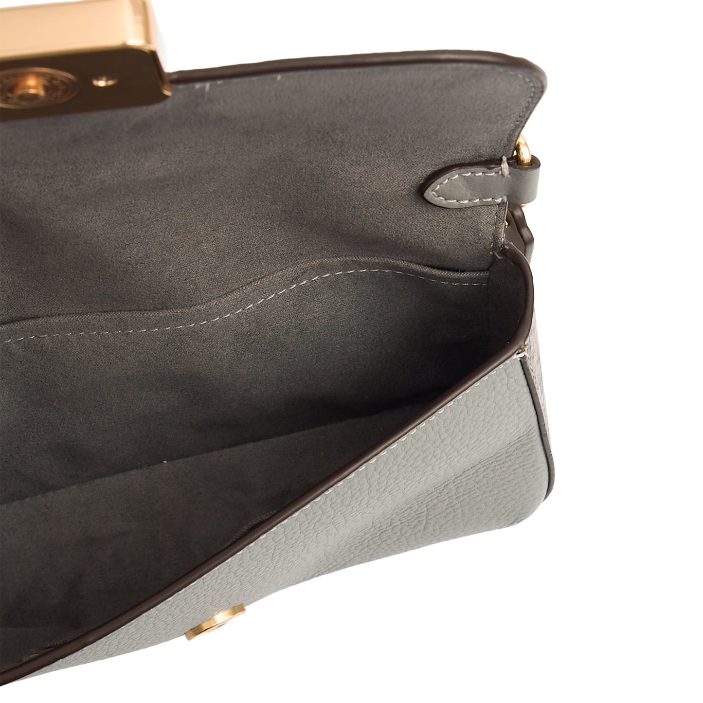 Coach Shoulder Bag Grace Shoulder Bag in Grey, Leather — Alternate View 17