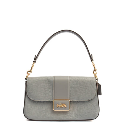 Coach Shoulder Bag Grace Shoulder Bag in Grey, Leather — Alternate View 10