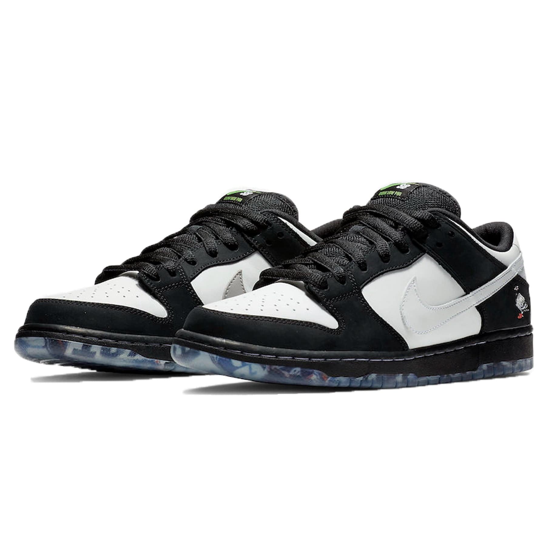 Jeff Staple x Nike Dunk Low Pro SB 'Panda Pigeon' — UK 3 | EU 35.5 | US 3.5 — Side View
