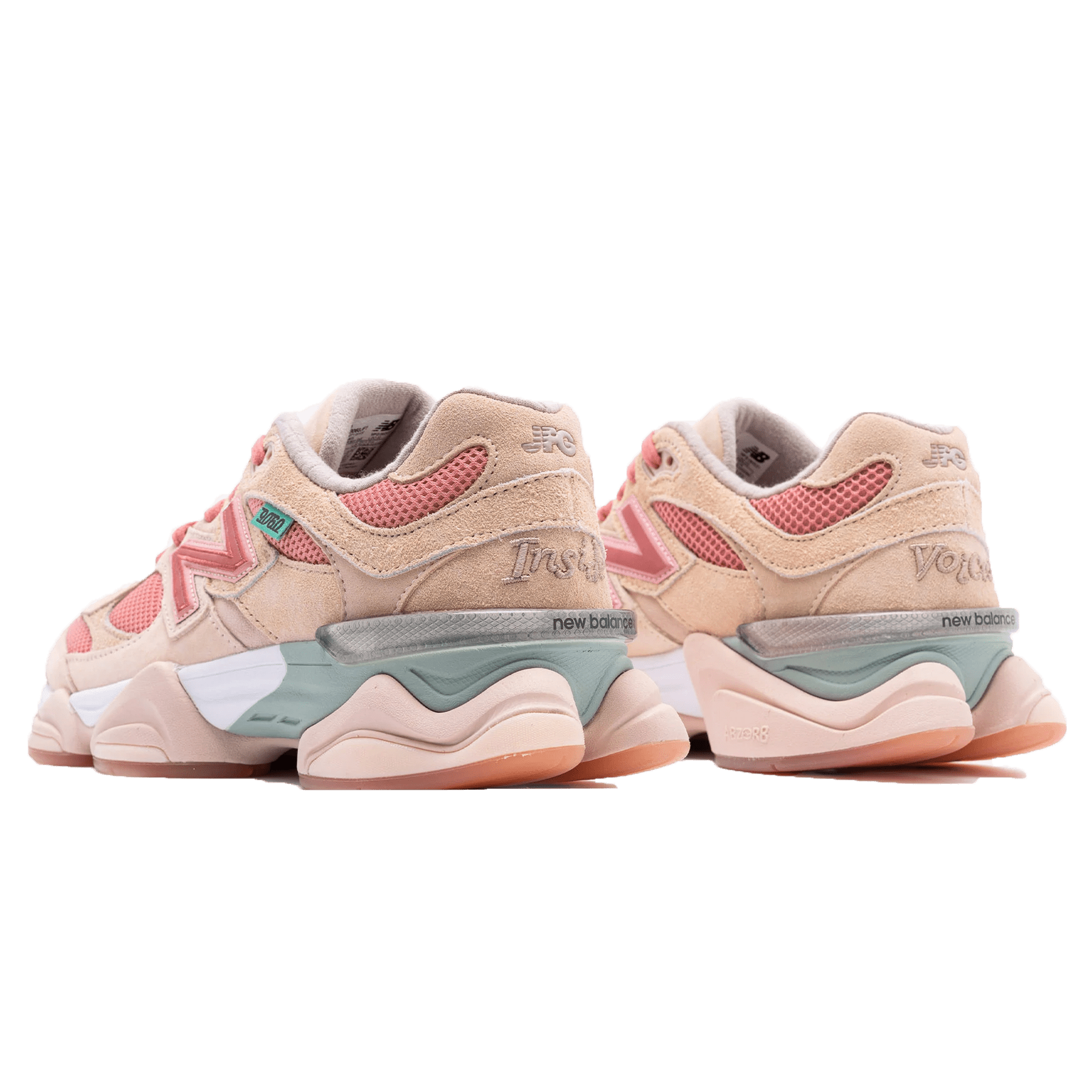 Joe Freshgoods x New Balance 90/60 'Penny Cookie Pink' — UK 3.5 | EU 36 | US 4 — Back View