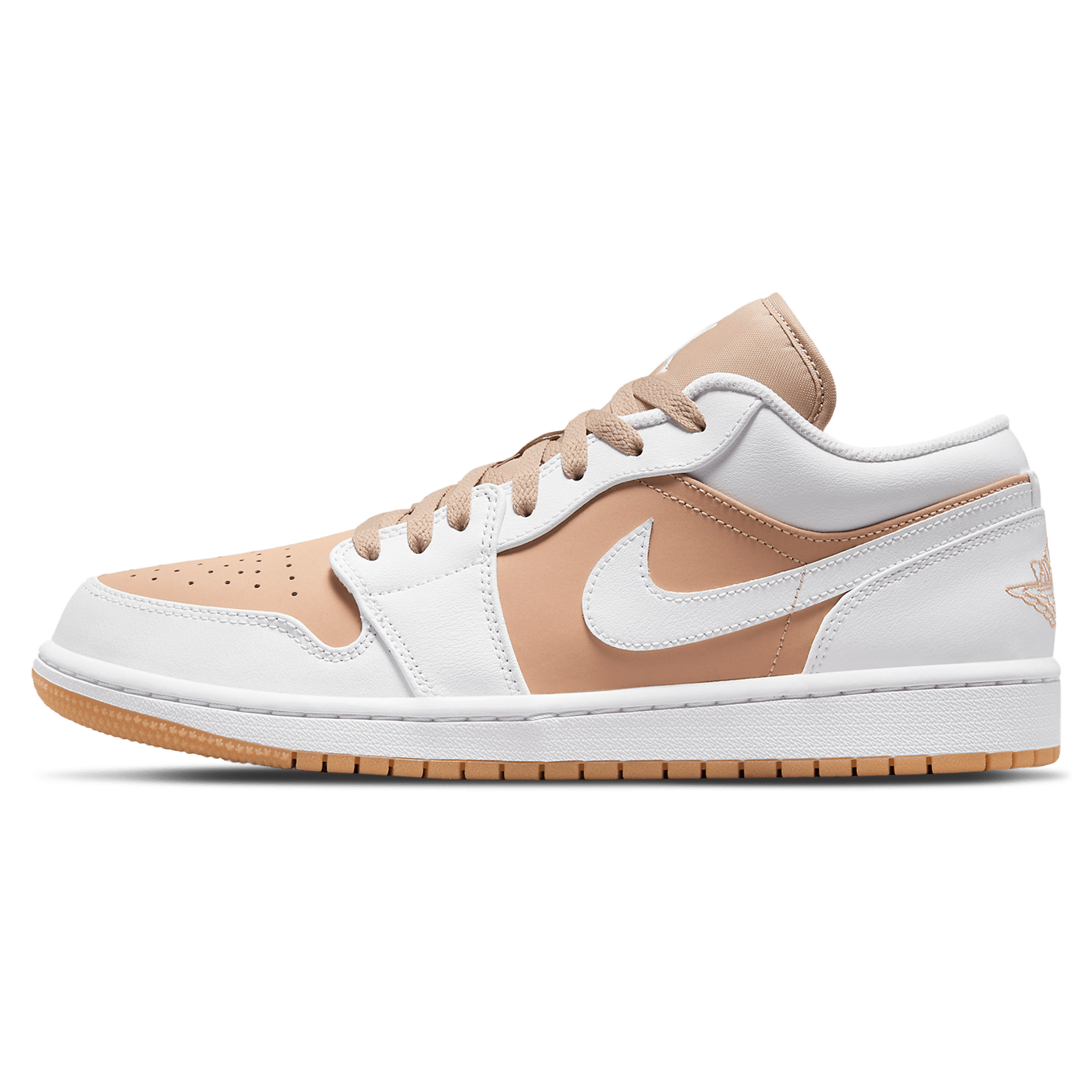 Air Jordan 1 Low 'Hemp White' — UK 3 | EU 35.5 | US 3.5 — Front View