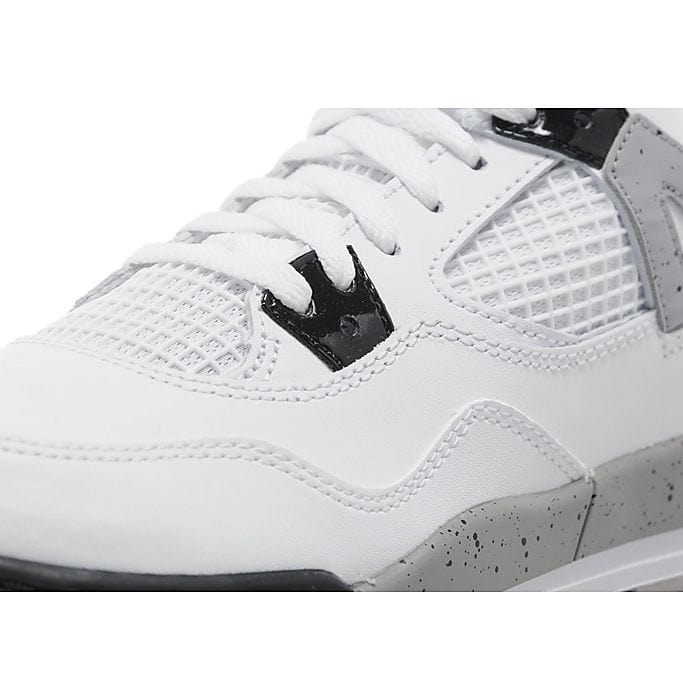 AIR JORDAN 4 89 OG WHITE CEMENT CHILDREN — UK 0C | EU 15 | US 0C — Back View