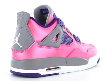 Air Jordan IV (4) GS Pink Foil — UK 13.5 | EU 32 | US 1Y — Back View