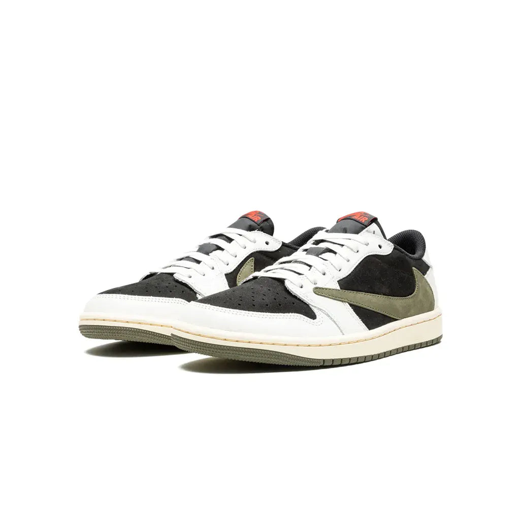 Jordan 1 Retro Low OG SP Travis Scott Olive W — 2.5 UK — Side View
