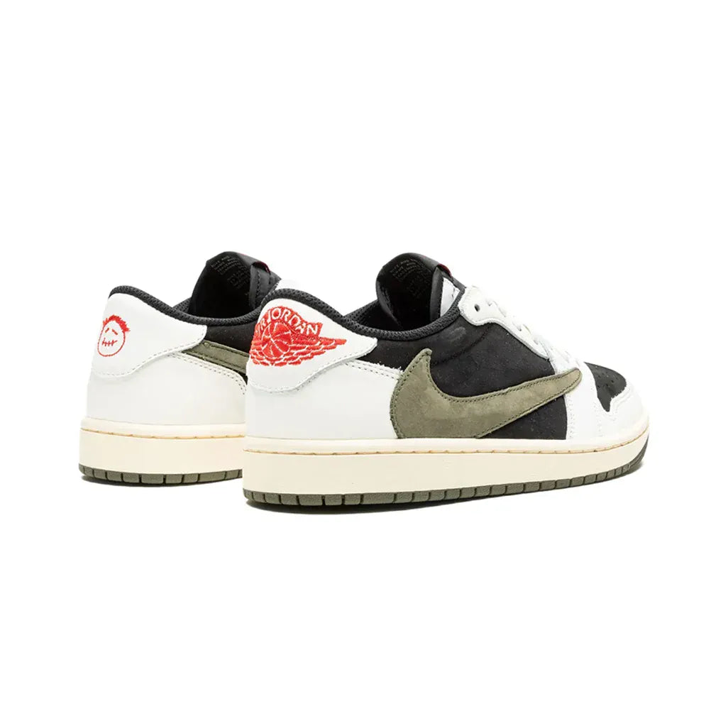 Jordan 1 Retro Low OG SP Travis Scott Olive W — 2.5 UK — Top View