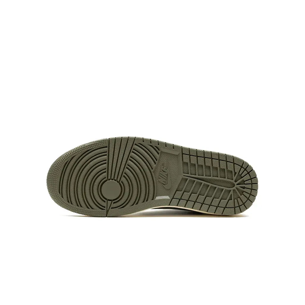 Jordan 1 Retro Low OG SP Travis Scott Olive W — 2.5 UK — Detail View